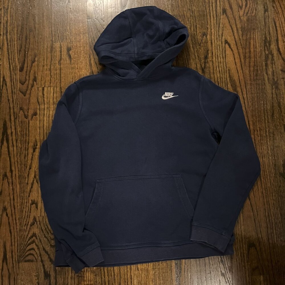 Nike Sportswear Club Fleece Pullover Sweatshirt Hoodie Youth XL
